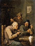David Teniers the Younger The Hustle-Cap oil painting on canvas
